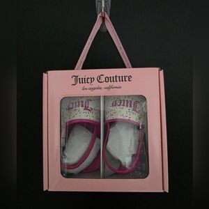 NWT Juicy Couture Pink Baby Shoes 4